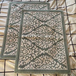 Tiffany Blue Threshold Bath Mats (2)